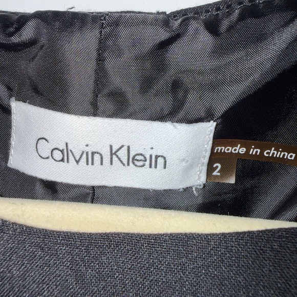 Calvin Klein Black Mini Dress with Belt - Picture 3 of 3